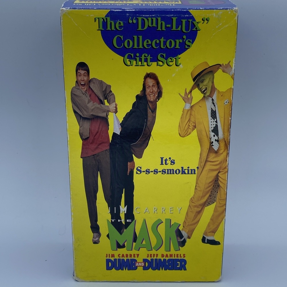 The Duh-Lux Collector's Gift Set Box - The Mask & Dumb And Dumber VHS Twin Pack